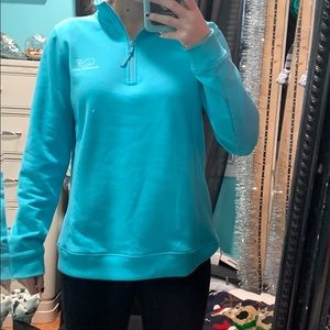 Blue vine yard vines quarter zip